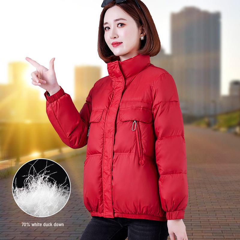 Women's Lightweight Winter Down Jacket - Warm, Fashionable & Casual