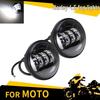 Harley Grand Glide 4.5" 30W LED Auxiliary Fog Light for Motorcycles