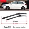 BAIC Senova D20 Original Bone-Free Wiper Blades & Rubber Strips (Front & Rear)