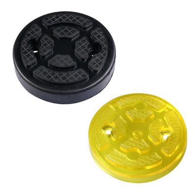 Rubber Pad Adapter for Jack Stand Universal Rubber Slotted Frame Rail Pinch Welds Protector