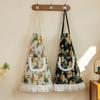 Elegant Kitchen Apron Anti Staining Work Clothes Practical Chinese Retro Apron  Home