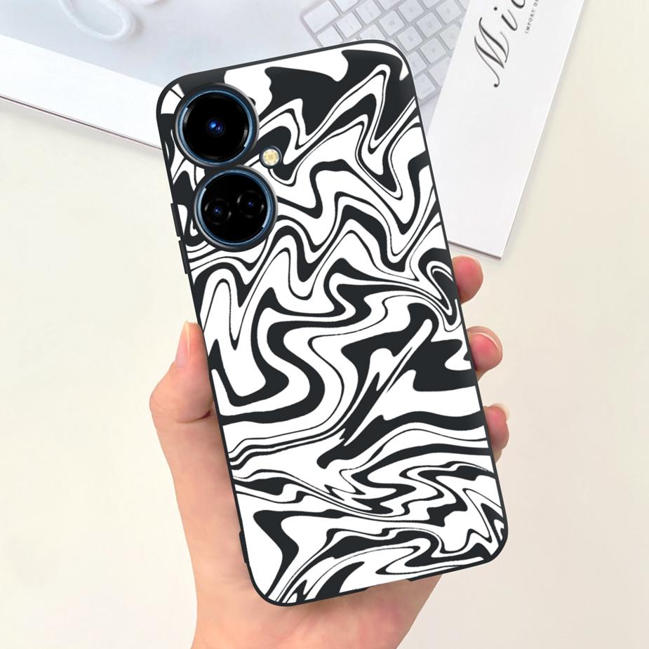 Pour Tecno Camon 19 Pro Coque Camon19 Neo Mignon Dinosaure Dessin Animé Housse Souple Étui de Téléphone Pour Tecno Camon 19 Neo Camon19 Pro 5G Pare-chocs