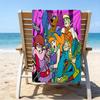 Ultra-Soft Beach Towel with Scooby-Doo Theme,Ideal for Pool - Camping, Diving - Perfect Travel Essential, Vibrant Beach Towel.