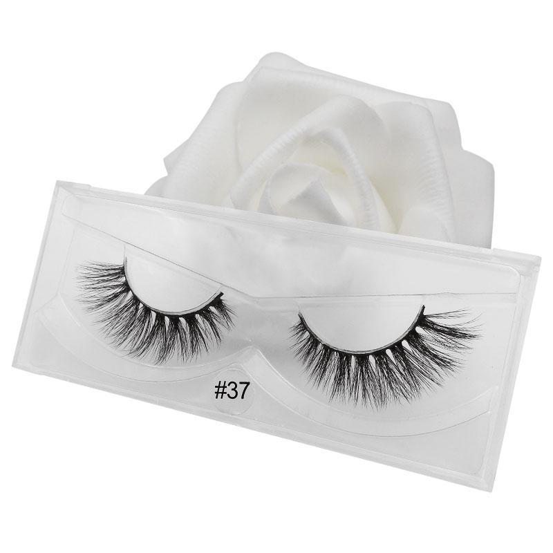 

1 пара 3D норковых ресниц, натуральные длинные 3d норковые ресницы 1-1,5 см, накладные ресницы, накладные ресницы, 1 коробка ресниц W37S