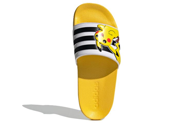 Kids' Slides Pokemon X Adidas Adilette Shower Slides J 'Pikachu'