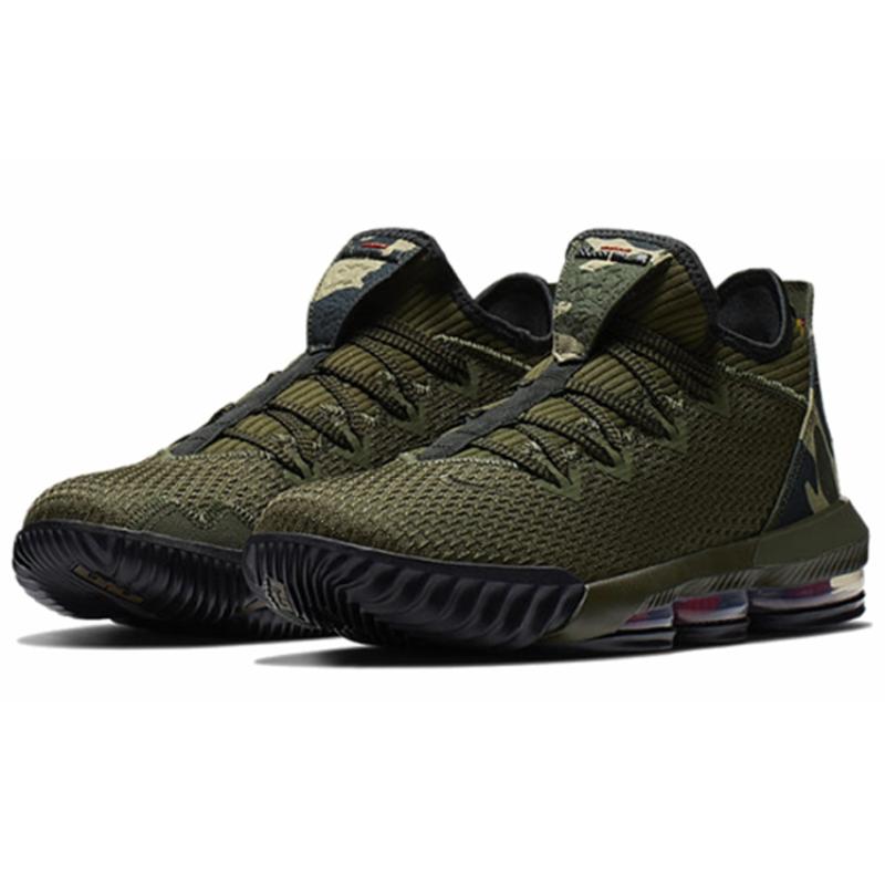 Nike LeBron 16 Low 'Camo' Sneakers CI2668-300