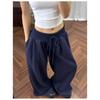 2026 Women Loose Wide Leg Sweatpants High Waist Casual Sport Trousers Streetwear
