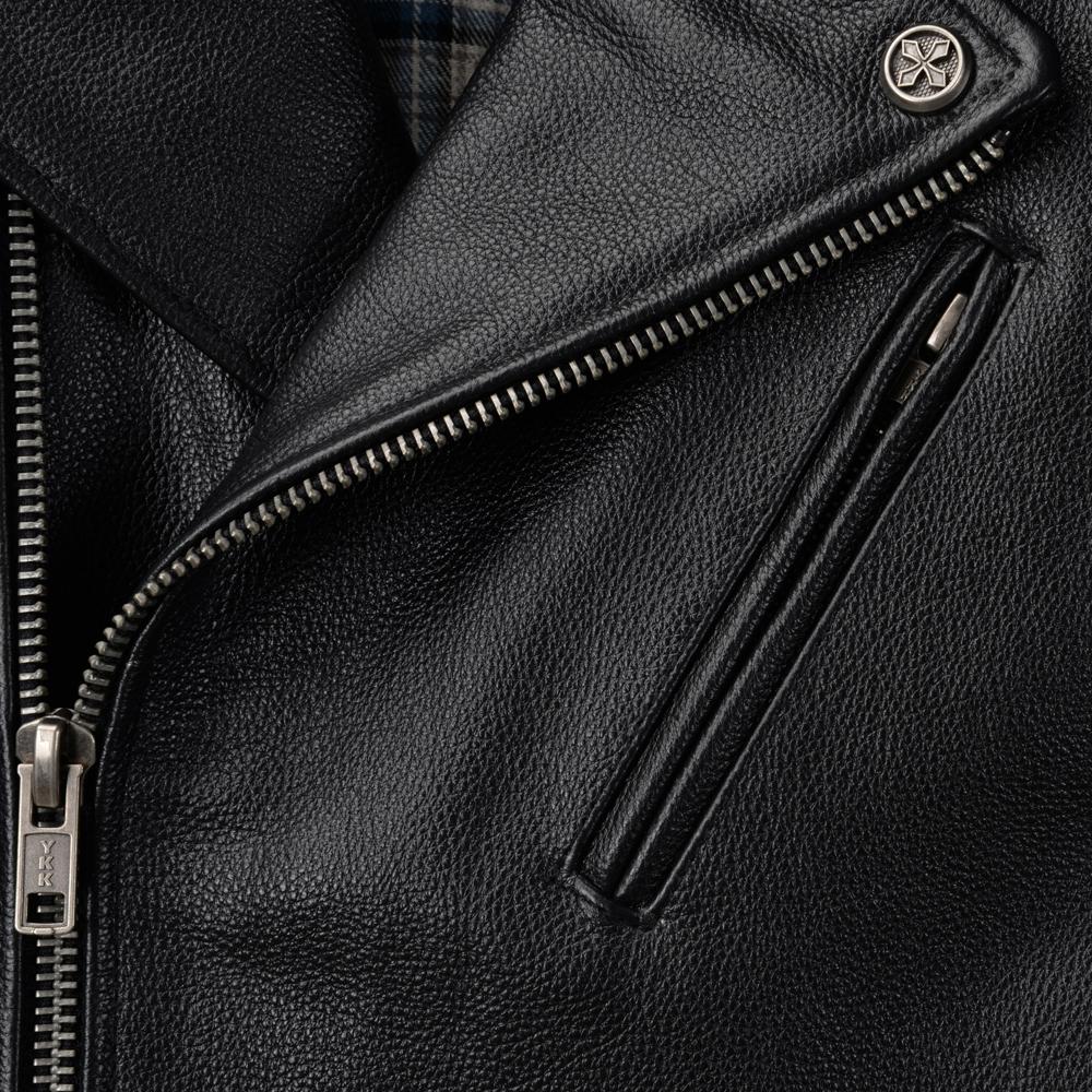 Motorcycle Jacket Men Genuine Cow Leather Jackets Slim Short Men's Cowhide Coat Autumn Biker Jacket Moto Riding Clothing Spring