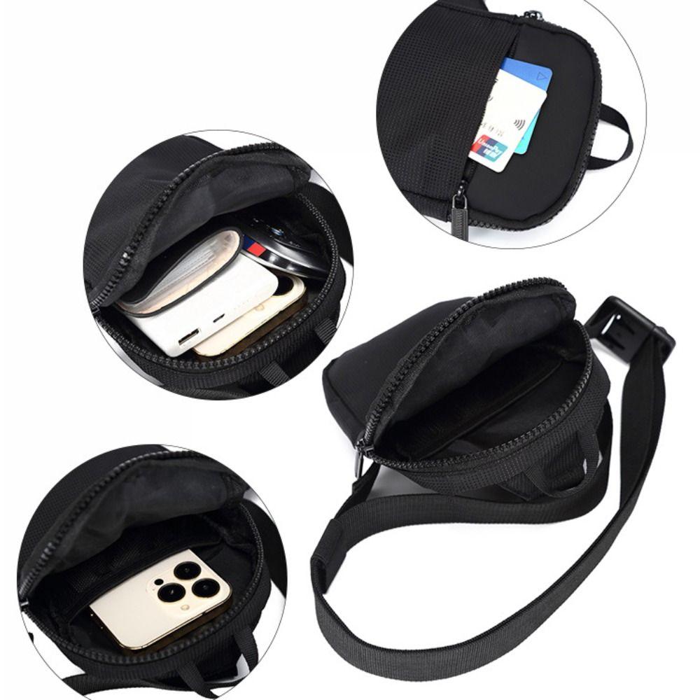 Erkek Göğüs Çantası Moda Küçük Kanvas Omuz Çapraz Çantalar Erkek Mini Kumaş Askılı Spor Çapraz Telefon Erkek Çantası