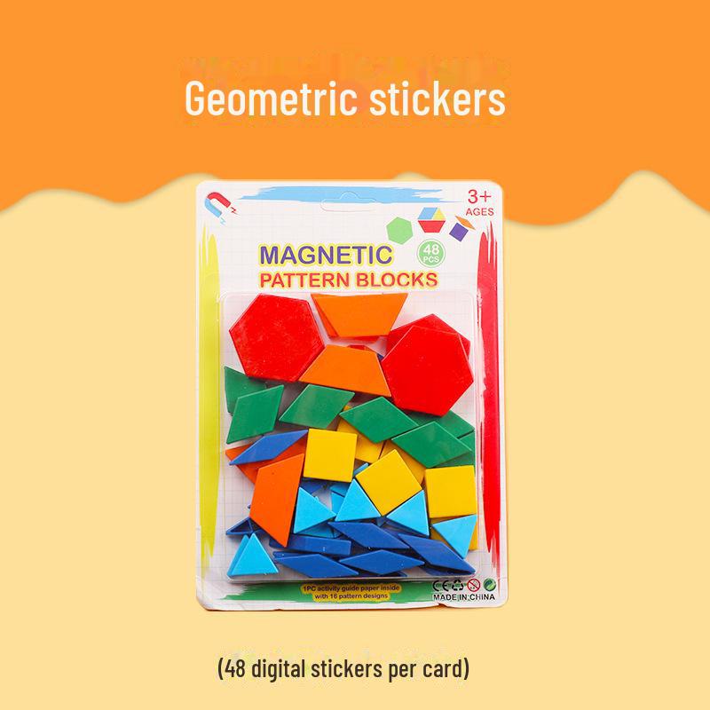 Children's Early Learning Magnetic Letter and Number Stickers - EVA Soft Educational Toys for Blackboard and Fridge