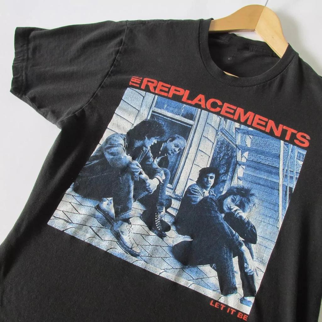 T-shirt Nera Unisex The Replacements Band Let It Be S-5XL Q4514