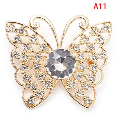 Alloy  Butterfly Brooch  All-Match Scarf Buckle Clothes Corsage