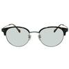 [OTC.web] 2511HC Polarized Photochromic Sunglasses, Browline Boston Classic Retro Stylish UV Protection Metal Nose Pads (Demi Brown C62)