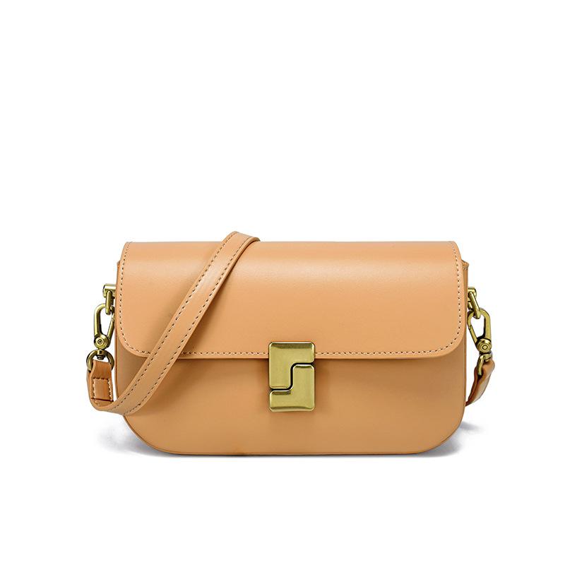Women's High-End Cowhide Crossbody Bag - Versatile Large Capacity Square Shoulder Bag 2025 Edition