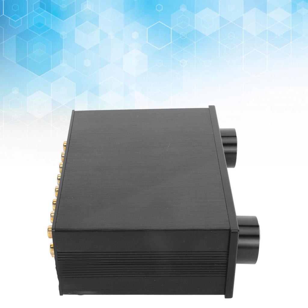 HiFi Sound Switcher 4 in 4 Out Dual Channel Gold Plated Socket Silent Lossless Sound Signal Source Switcher