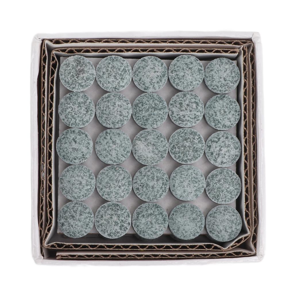 50pcs set Billiard Cue Stick Replacement Tips with Storage Box Slipping Prevention Cue Stick Tips9.5mm