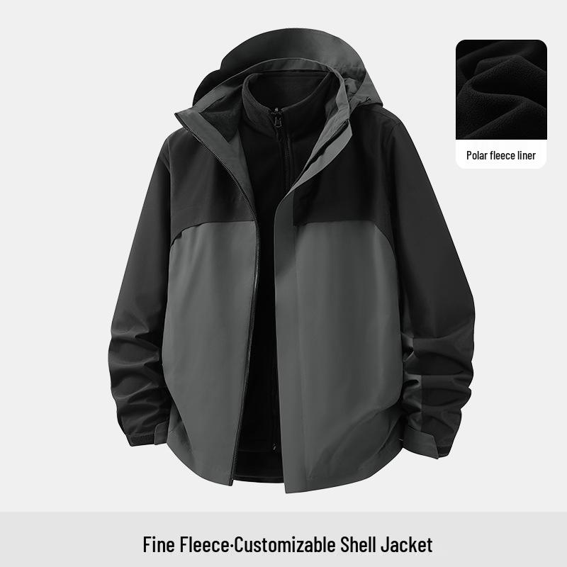 Winter Outdoor Workwear Jacket with Custom Logo for Employees