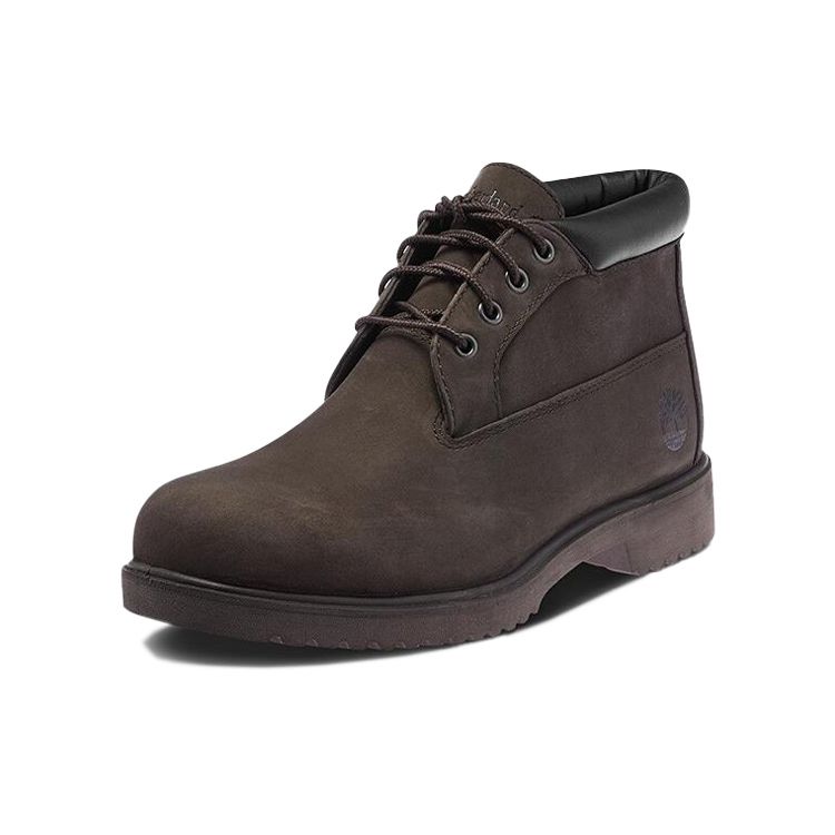 Timberland Chukka Leather Ankle Boots Wide Men boots Brown A28U1