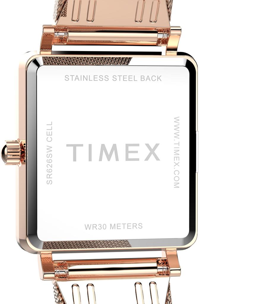 TIMEX Transcend 3 ATM Water Mineral Silver Unisex Watch, Quartz, Resistant, Glass, Dial, TW2Y26200, [Used]