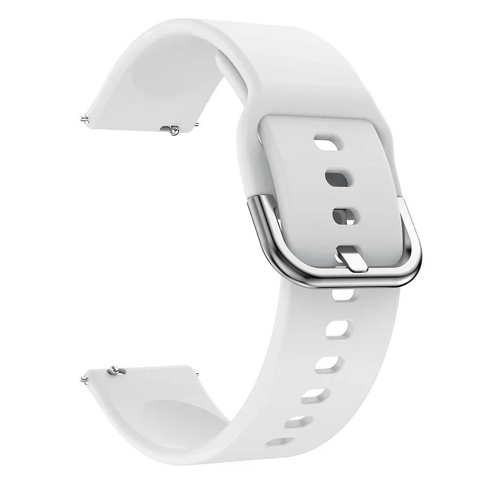 

22mm Sports Silicone Strap For Realme Watch S2/S 2 3/2 3 S Pro Men Women Smartwatch Band For COROS APEX 4 42mm/PACE 4 3 Bracelet 1PCS 22mm