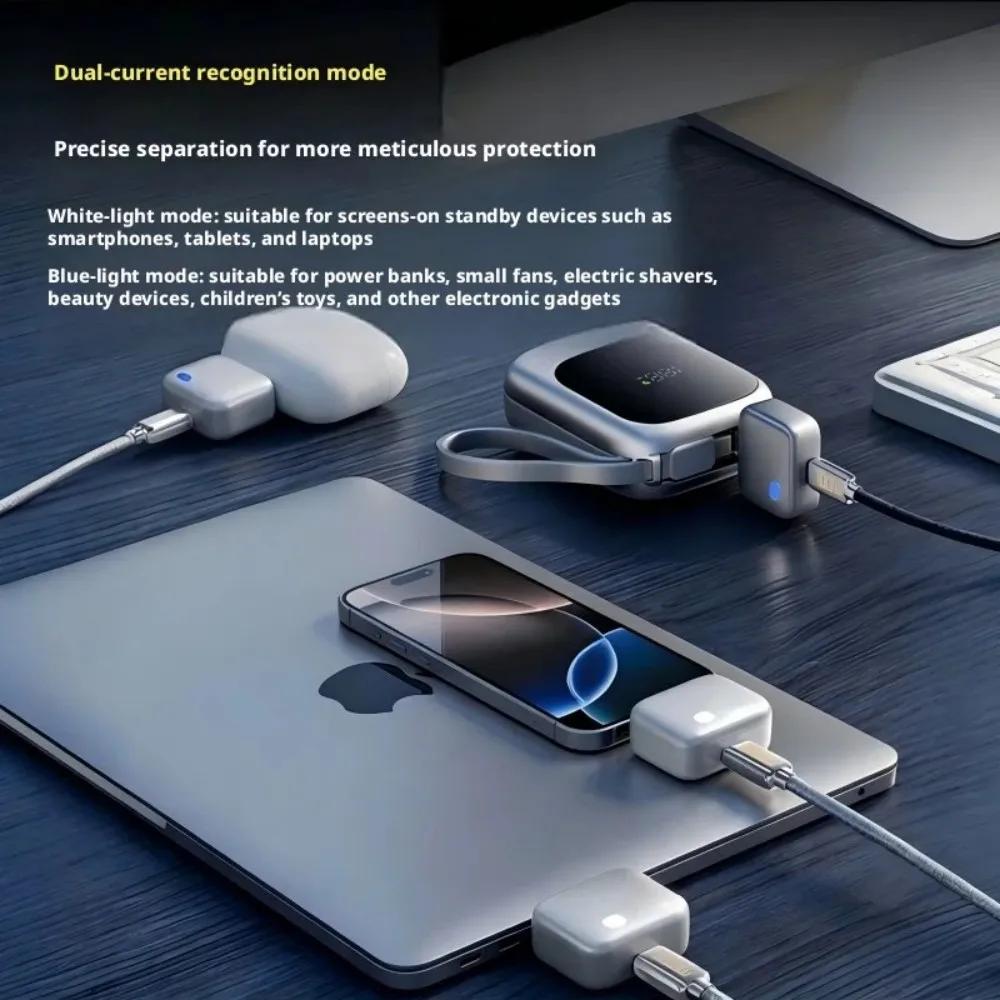 140W Uniwersalny Adapter Ładowarki z Automatycznym Odłączaniem Do Bezpiecznego Ładowania Nocnego Inteligentne Automatyczne Zatrzymanie Ładowania Pełne Naładowanie Samoczynne Wyłączenie
