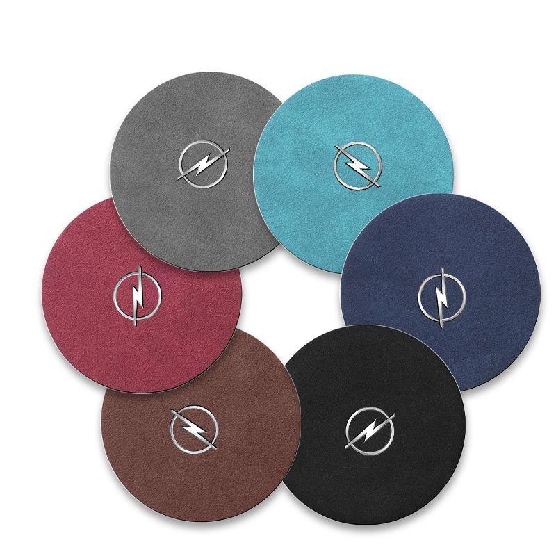 Car Anti Slip Insert Cup Coasters Car Accessories For Opel Adam Ampera Corsa Insignia Karl Rocks-e Astra New Energy