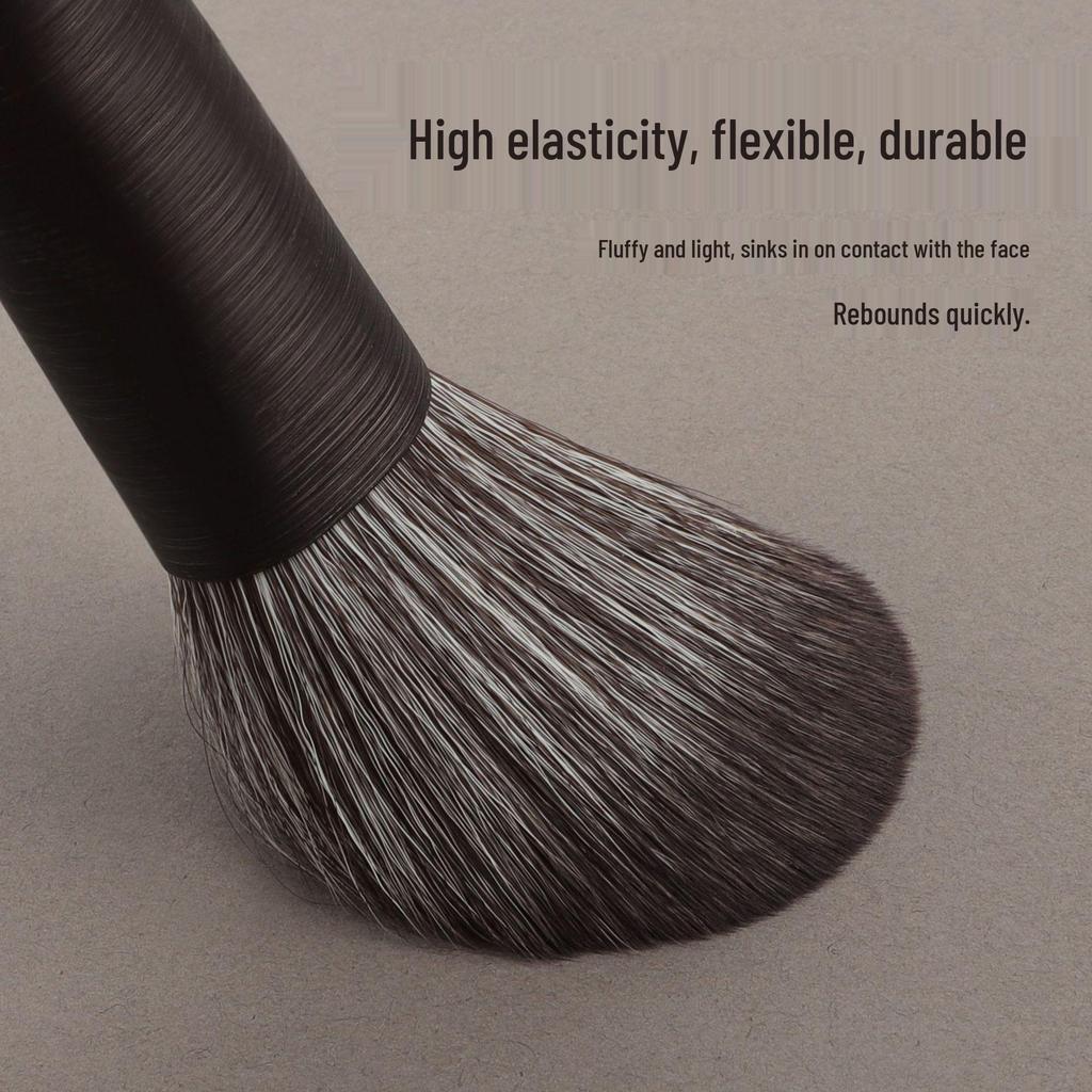 10-Piece Soft Bristle Makeup Brush Set: Powder, Blush, and Eyeshadow Brushes