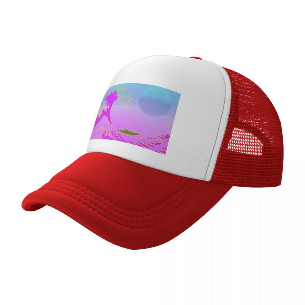 Kanagawa Sunset Baseball Cap Fashionable Party Hat Horse Hat Sun Hats For Women Unisexs
