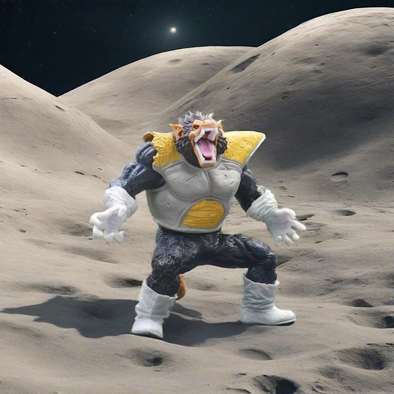 Figura de acción de anime Dragon Ball Super Saiyan Vegeta Son Goku Gran Mono Gorila Colección Modelo Figura de vinilo Muñeco de juguete