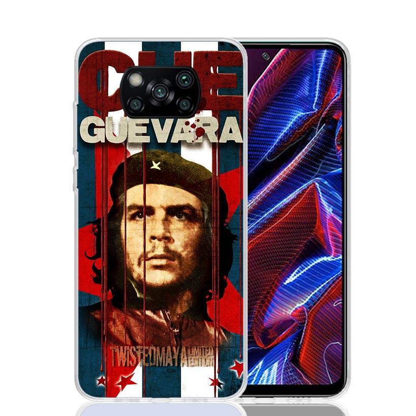 Che Guevara Cigarett Phone Case For Xiaomi Poco X7 X6 X5 Pro F7 Ultra Redmi 15C 15 13 13C 12 12C 10 10A 10C 9 9A 9C 9T Cover Poc