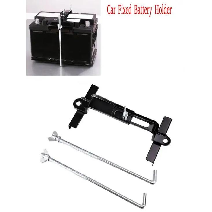 Car Fixed Battery Holder Hold Down Bolts Easy to Install Hold Down Rod Modified Fixed Battery Holder for Car Truck Accessories