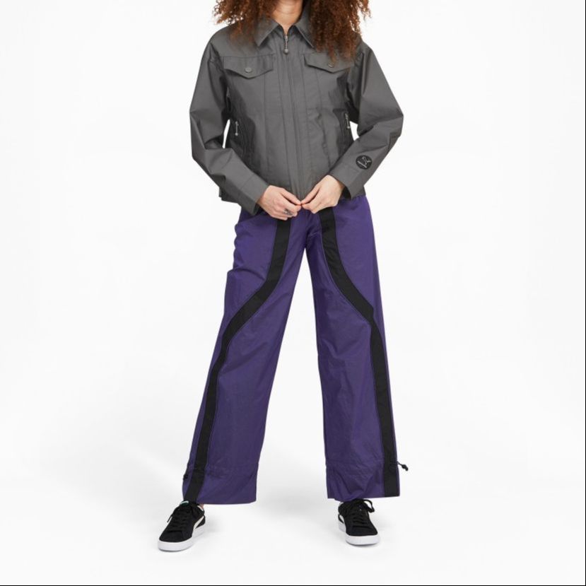 Puma X Pronounce Collaboration W Jacket Woven Lapel Jacket Women Jacket Gray 534038-76