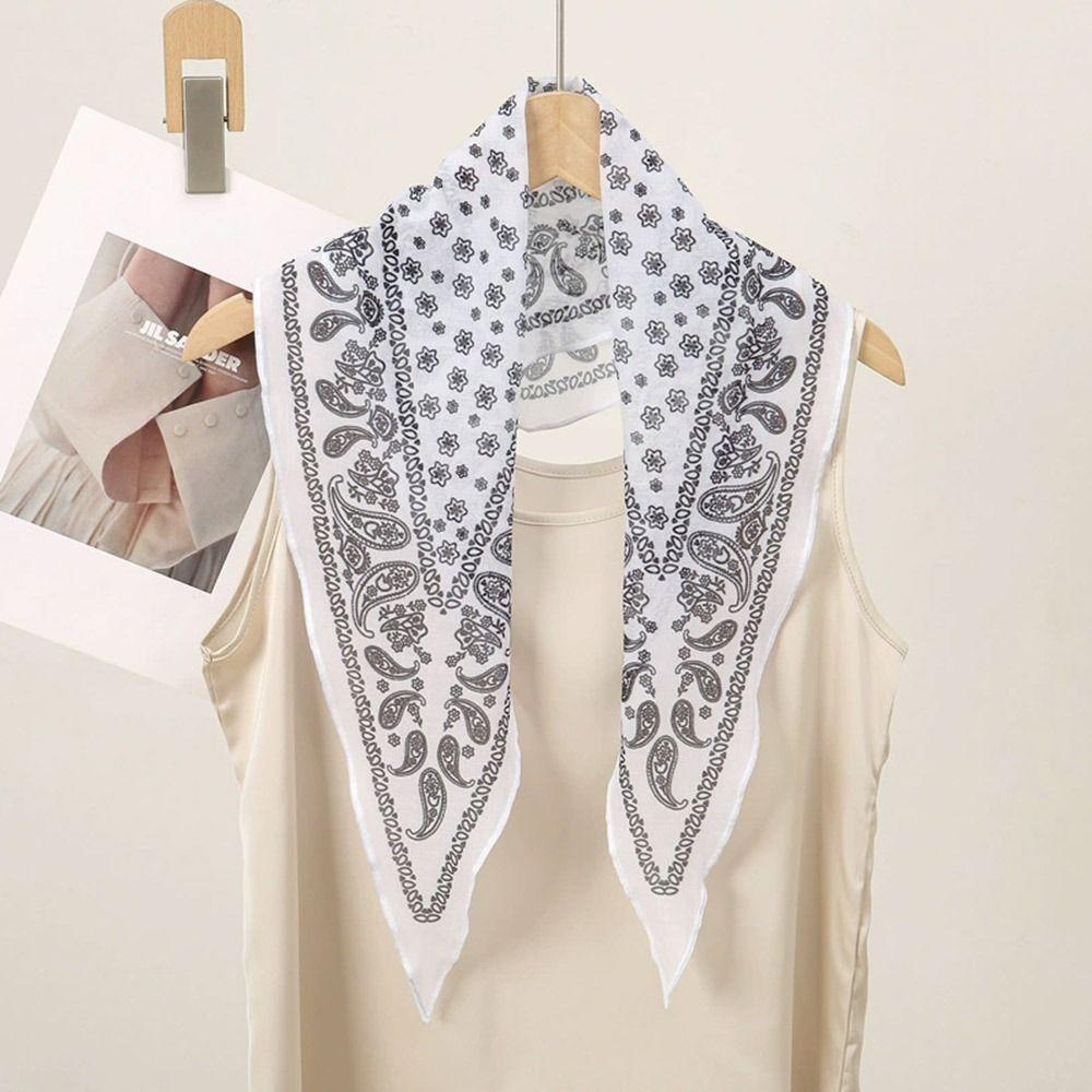 Thin Bib Shawl Hijabs Sunscreen Neckerchief Fashion Neck Cover Spring Autumn