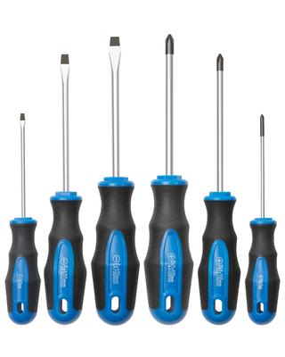 ROTATION Repair Tool Resin Handle Screwdriver Set [6-Piece Set]