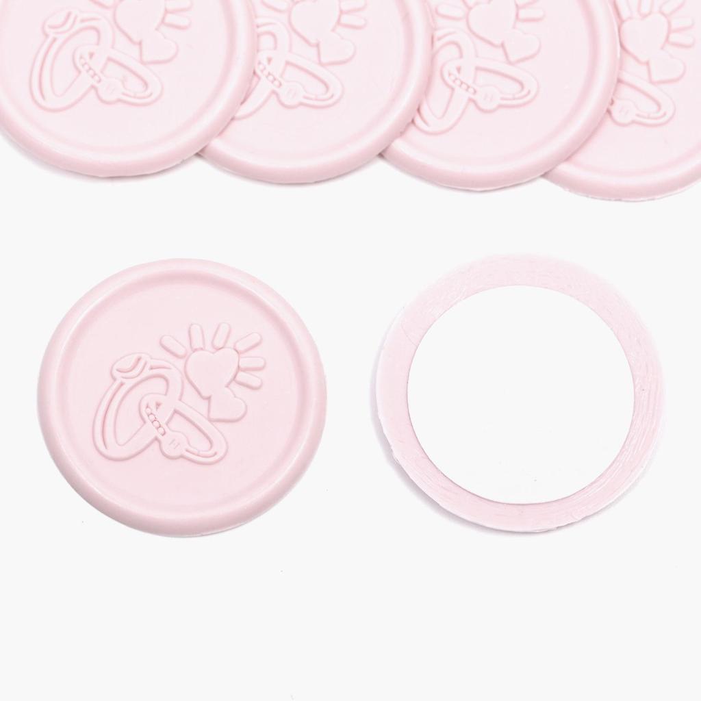Wax Seal Stamp Kit: Embossed Stamp, Sealing Wax, Stickers for Envelopes, Postcards, Love Letters, and Gifts