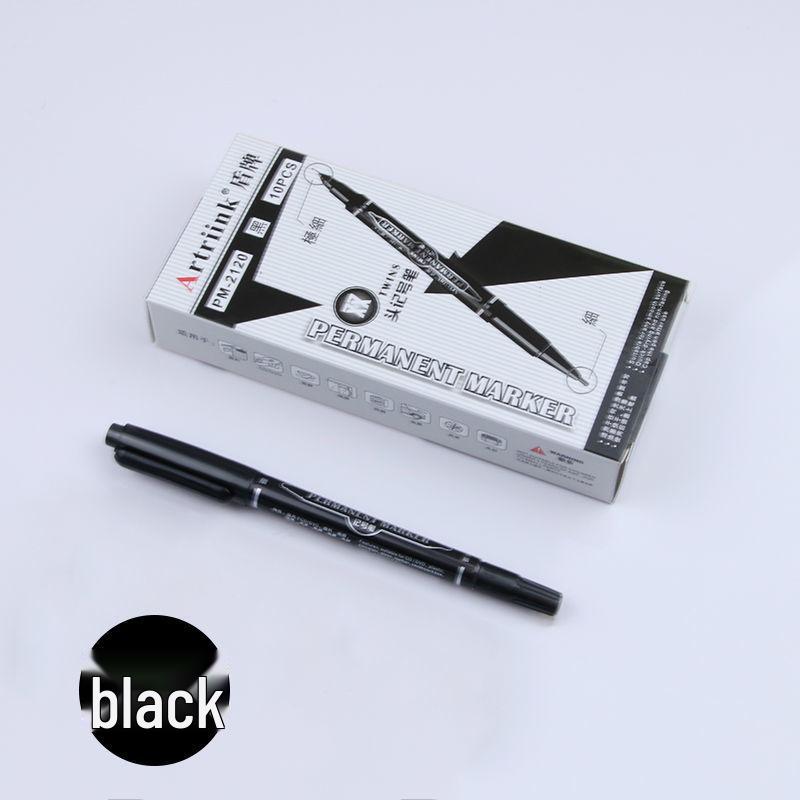 Free Shipping on 50+ Shield Double-Ended Oil-Based Markers - Black, Red, Blue Outlining CD Pens, Fade-Resistant.