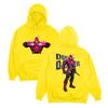 Bluzy z kapturem Duelist Daredevil Marvelrivals Daredevil Nadruk Anime Bluza Męska Damska Luźna z Długim Rękawem Streetwear Jesień Casualowa Bluza z Kapturem
