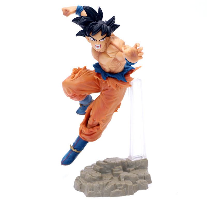 FigureCrazy Cell Figure Ultimate Shape Dragon Ball Z Goku Battle Soldiers Cell DBZ Figure Brush PVC Action Figure Collect Toy