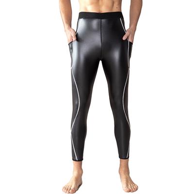 Ανδρικό Ψηλόμεσο Δερμάτινο Body Shaper Παντελόνι Ελέγχου Κοιλιάς, Ανύψωσης Γλουτών και Σμίλευσης Σώματος