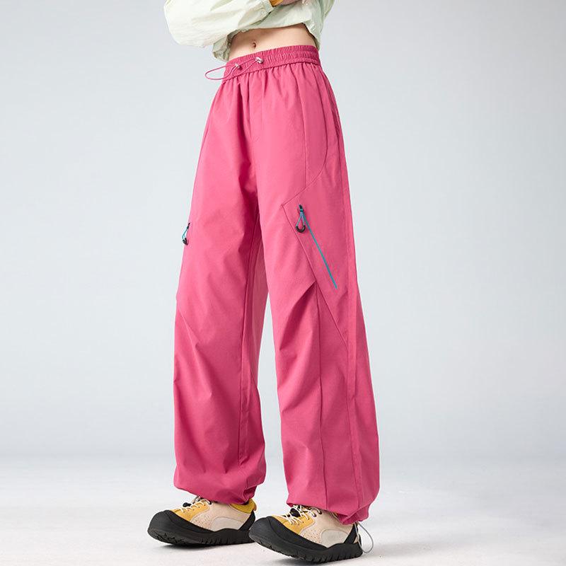 Unisex Quick-Dry Breathable Hiking Pants for Spring/Summer - Windproof, Cooling, Loose Fit, Outdoor Mountaineering Long Pants