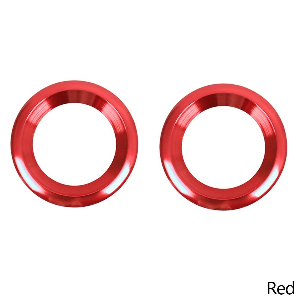 2PCS Car Decor Circle Trims Głośnik Anodowane Aluminium Car Door Audio Speaker Rings Trims dla Honda Civic 2016 2017 2018 2019