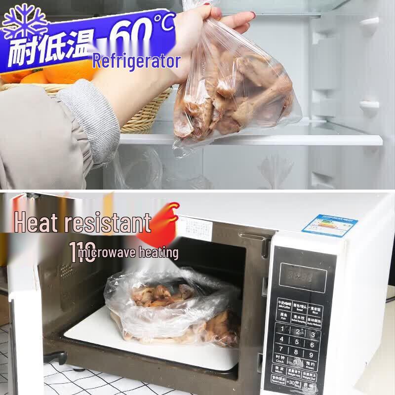 MIAOJIE Thick & Strong Perforated Food Storage Bags