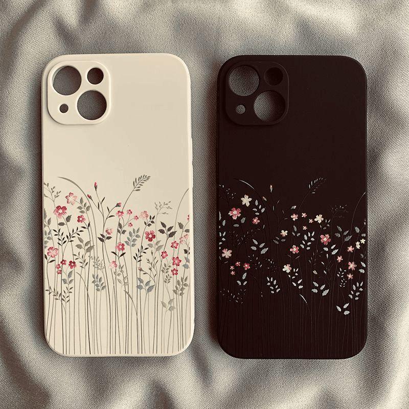 Delicate Floral Soft Shell for iPhone 12/13/14/15/16 PRO