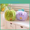 Plush Fruit Keychain With Blessing Messages For New Year Celebration