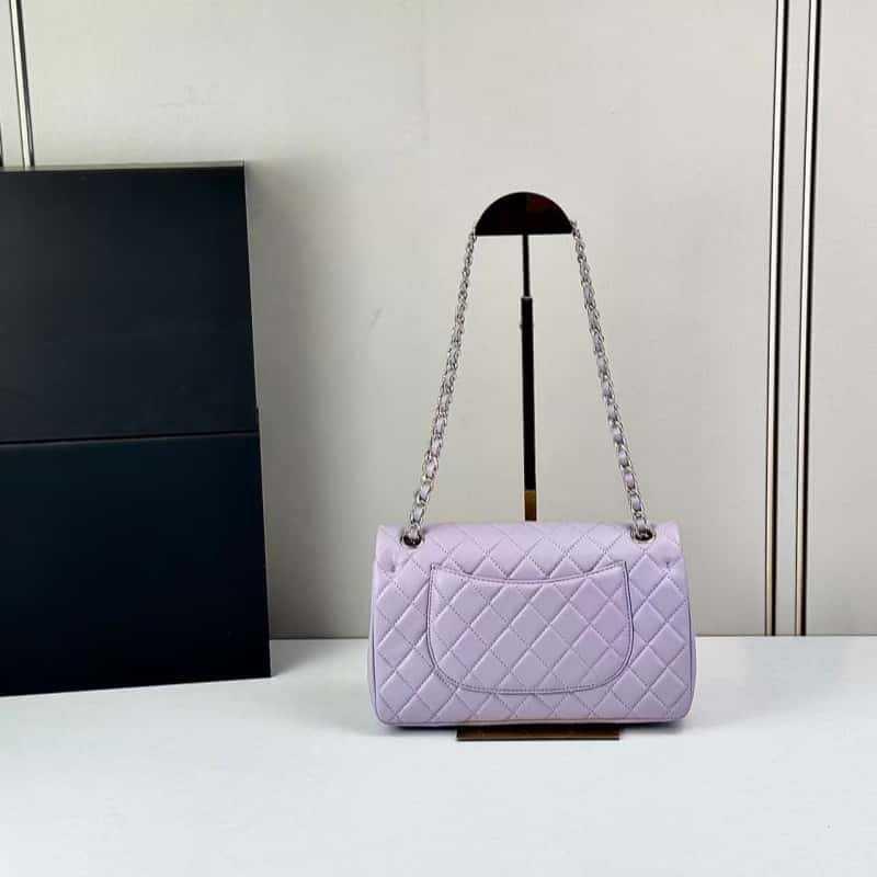 Přeshraniční   Styl CF25 Kosočtvercová řetízková kabelka Dámská móda Klasická ovčí kůže Jednoramenná přes rameno pod paží