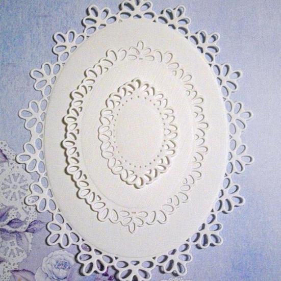 Oválný květinový rámeček, kovové vyřezávací šablony, DIY scrapbooking, papírové karty, šablona do alba