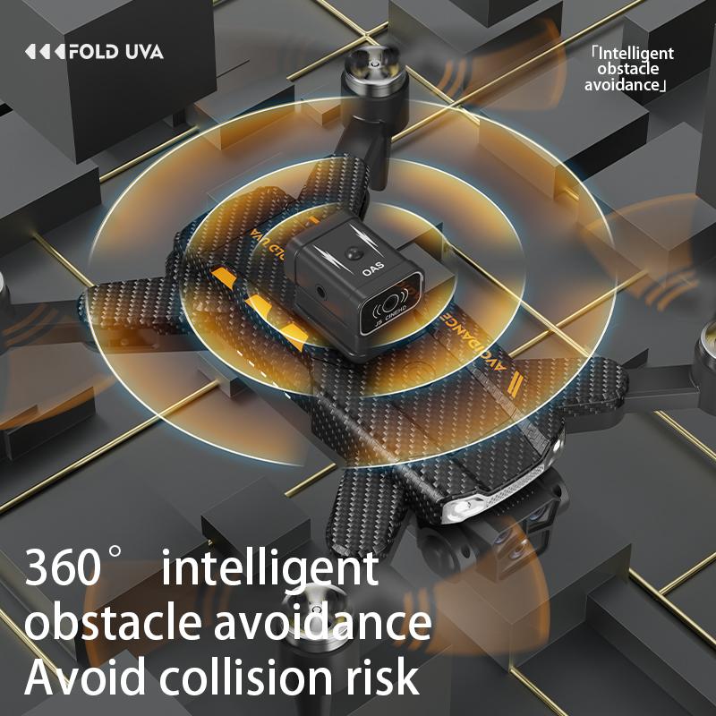 High Quality JS22 Fpv Brushless 4k Drone with  3 Cameras Obstacle Avoidance Optical Flow Racing Drones  Quadcopter Toys