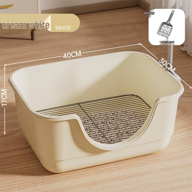 Stainless Steel Pet Toilet for Large and Medium Dogs - Anti-Step Design for Easy Cleaning.