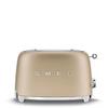 Toaster Smeg Gold 2-Slot Compact TSF01CHMEU