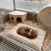 Comfortable Guinea Pig Plush Cushion Thickened Soft Small Animal Sleeping Mat  Autumn Winter